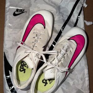 Nike Women's Athletic Shoes in Pink and White